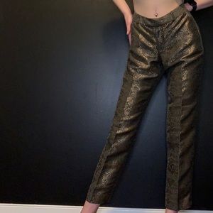 Banana republic Ryan fit trousers ornate pattern